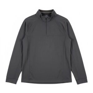 Vineyard Vines Men's Charcoal Heather Palmetto Golf Quarter-Zip size XL
